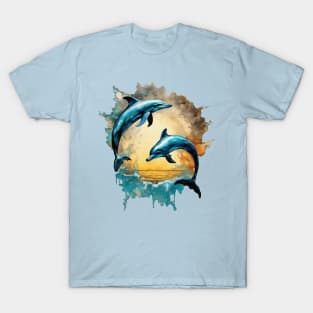 Ocean Serenade: Dolphin Dreams T-Shirt